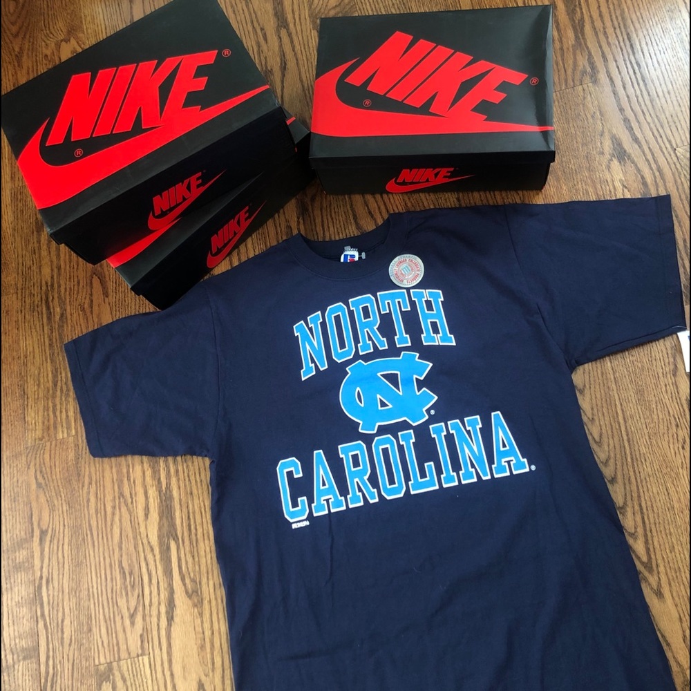North Carolina Russell Athletic Vintage Shirt